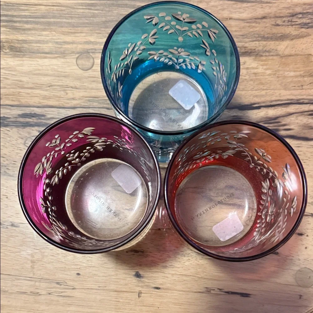 Set of three Anthropologie glasses - Set of 3 - Picture 5 of 6
